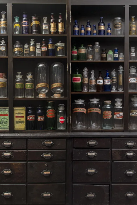 Museum collection on display