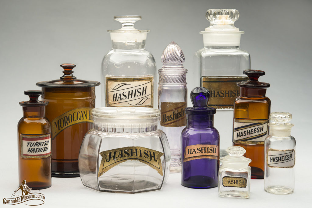 Hashish jar assortment